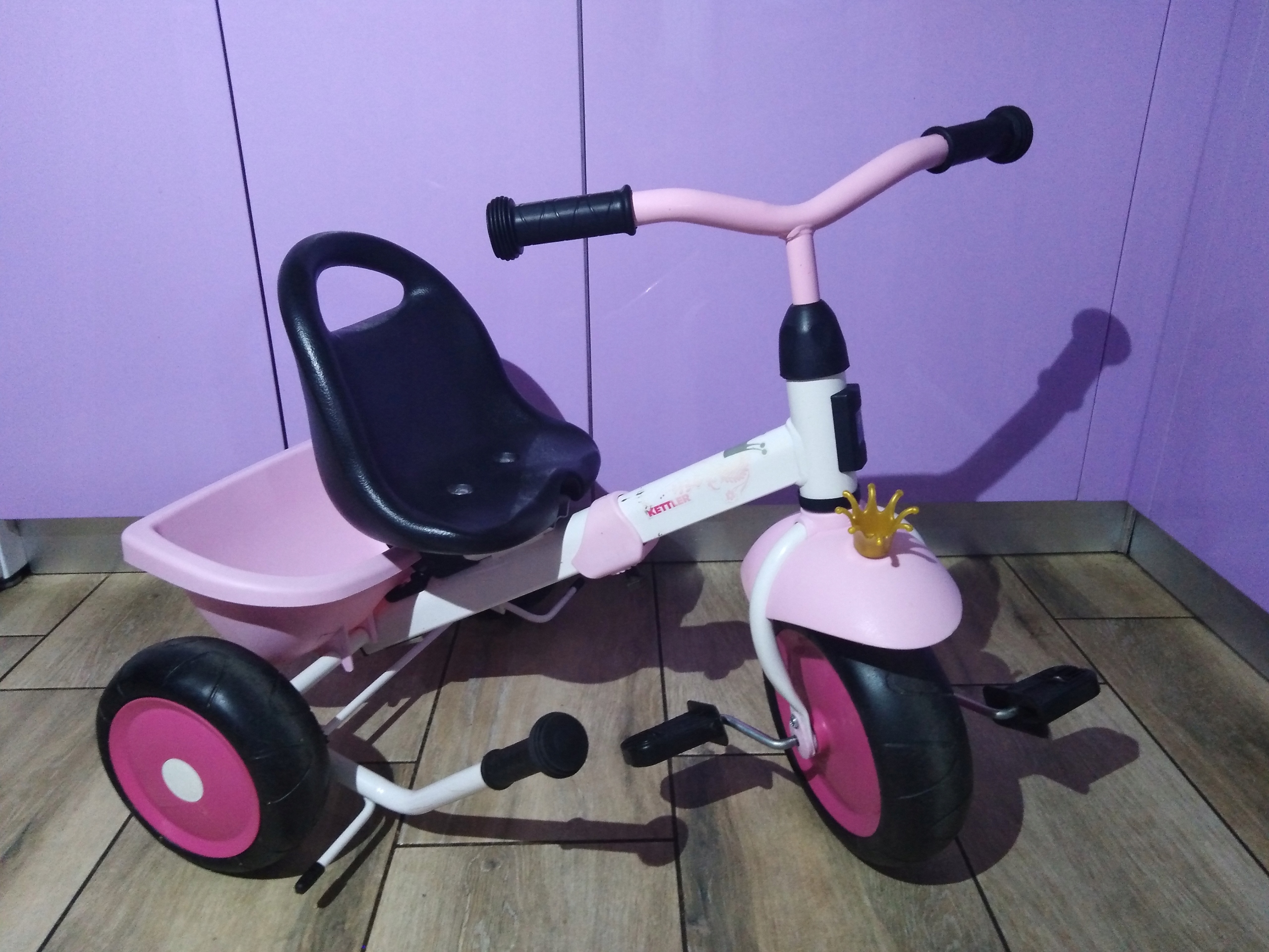 ROWEREK TRÓJKOŁOWY KETTLER HAPPYTRIKE PRINCESS Kod producenta 8847-400