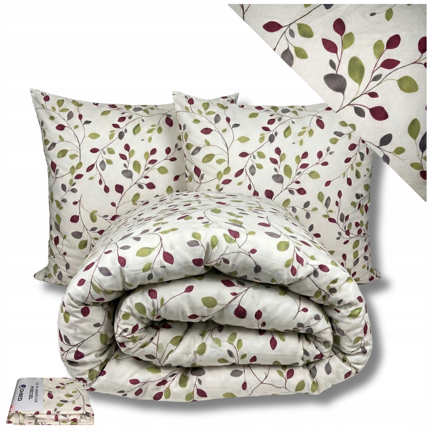 Pościel 160x200 Bawełniana Komplet Pościeli Delikatny Ciepły Wzór Polska