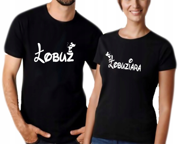 

S Koszulka Na Walentynki Dla Par Na Prezent Łobuz
