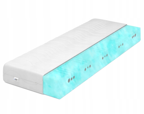 Penový matrac 120x200 Activ 17 cm stredne tvrdý pena H2 H3 30 kg/m3