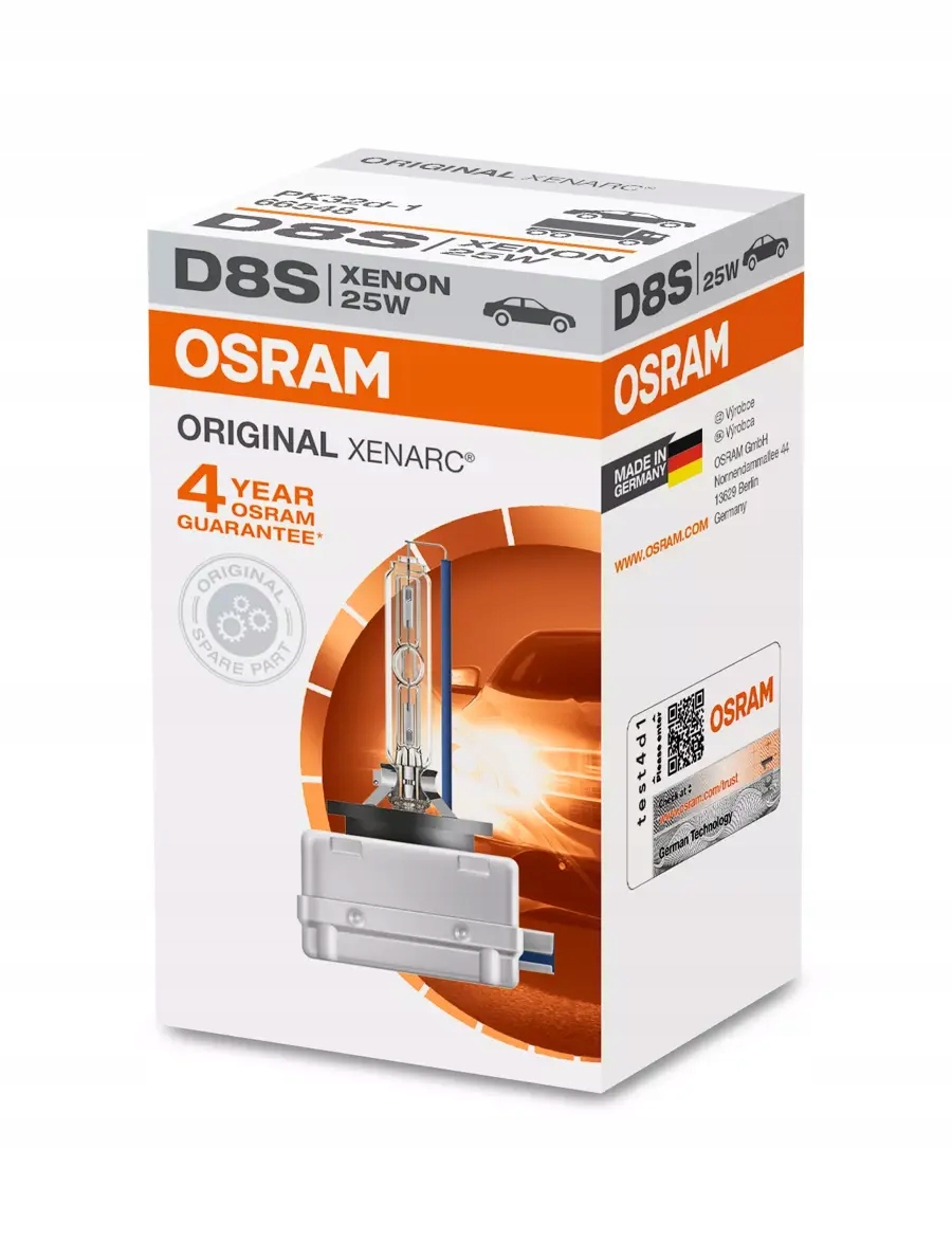 Osram Žiarovka Xennon Xsenon D8S Original 12V