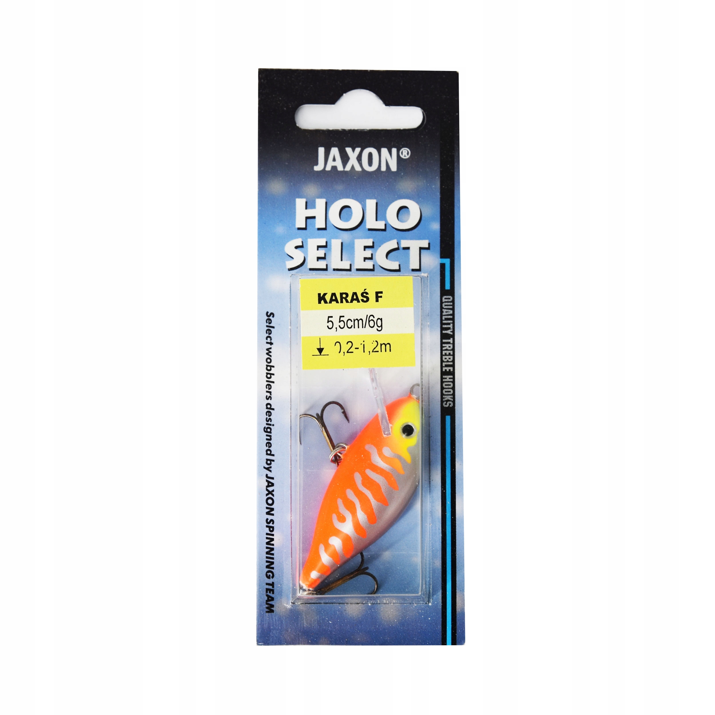 Wobler pływający Jaxon Hs Karaś 5,5cm 6g Mb 1szt. do porośniętych miejsc
