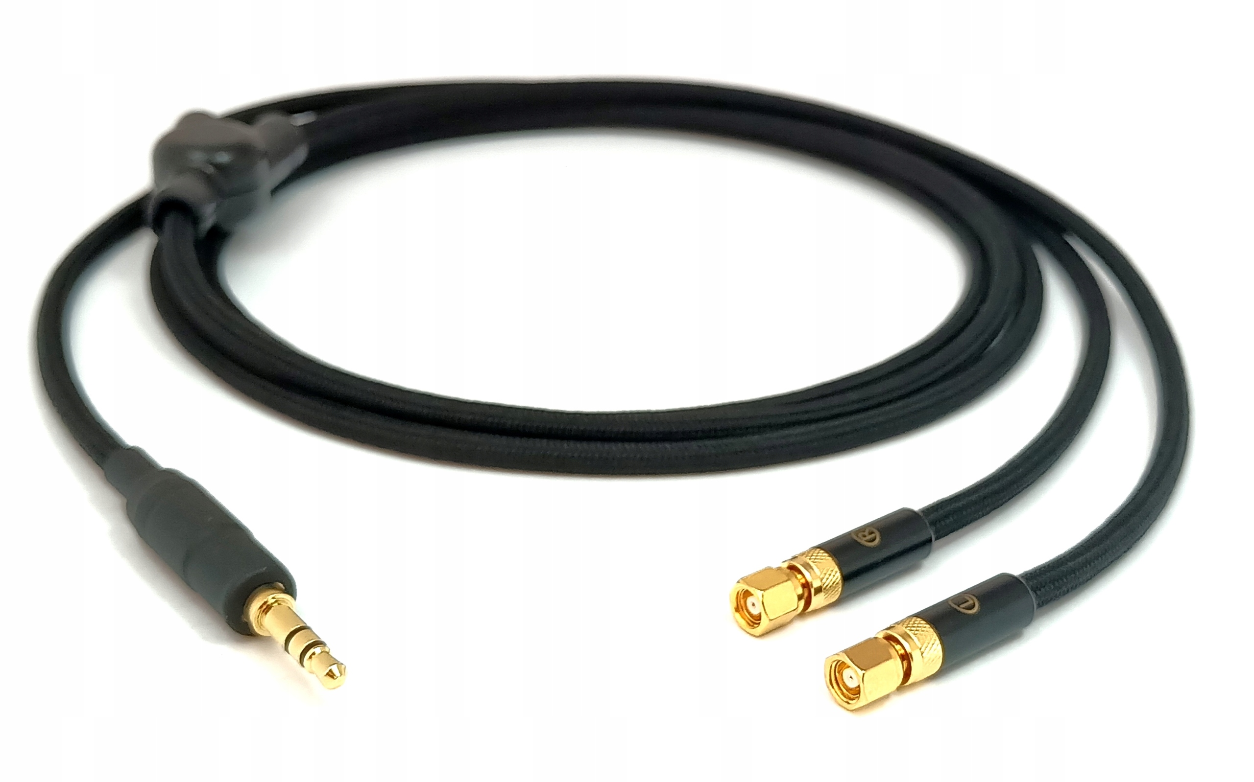 Ručne vyrobený kábel pre Hifiman HE5 s konektorom Sma, varianty Canare L-4E5C