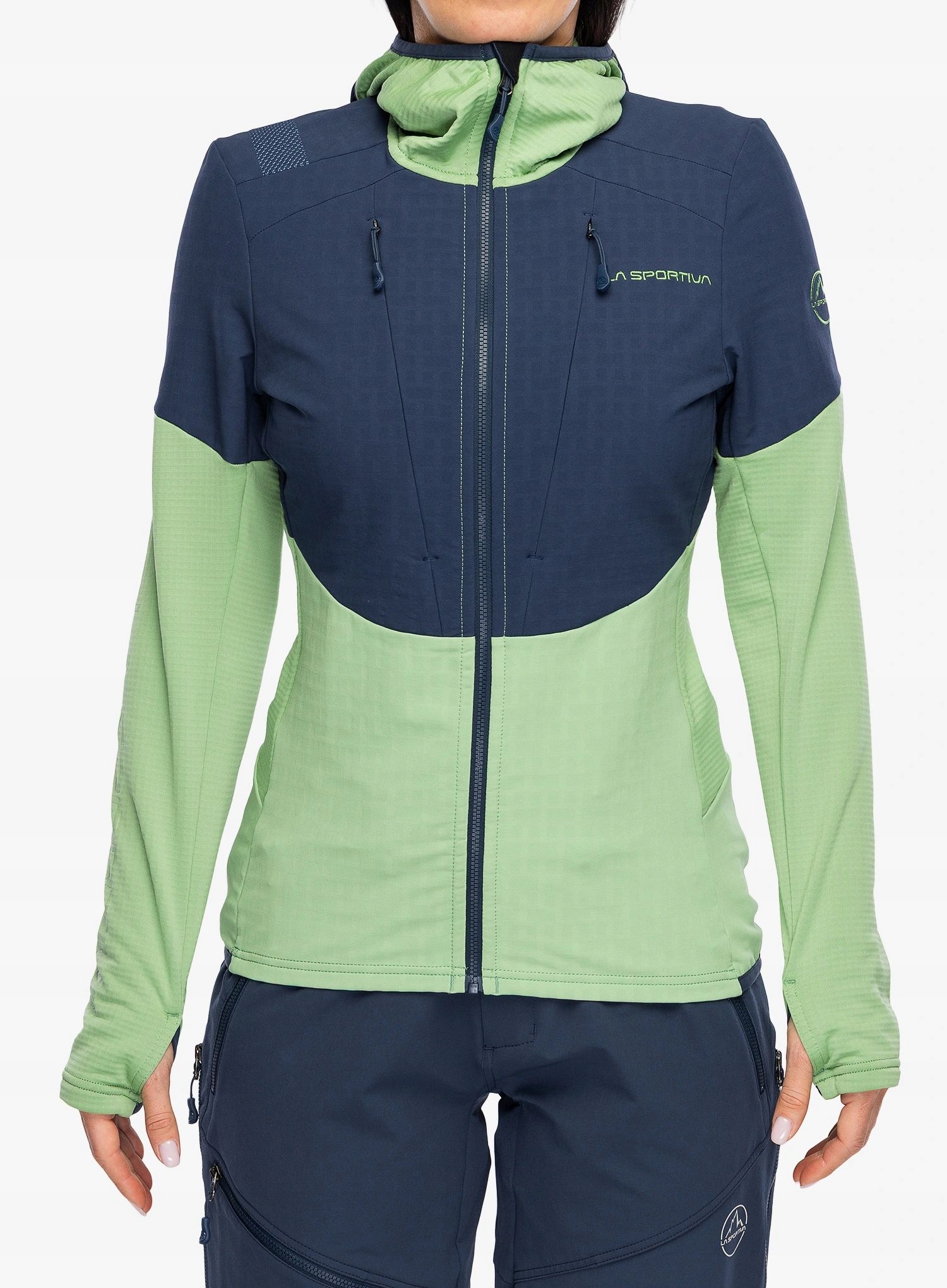 Mikina La Sportiva Session Tech Hoody night sky/aspen green L