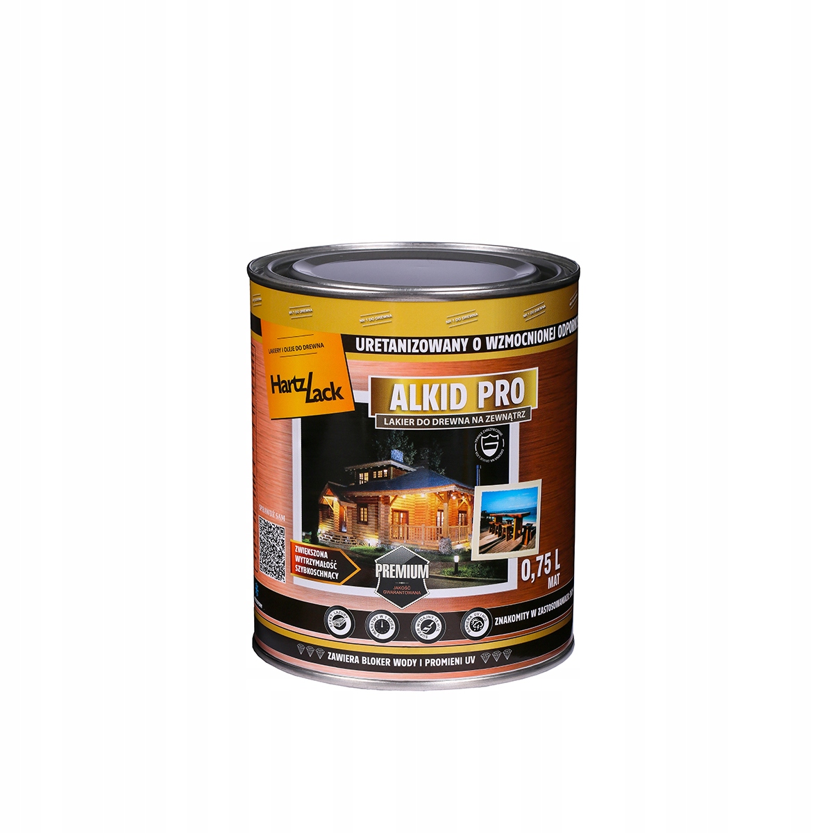 

HartzLack Alkid Pro Lakier alkidowy 0,75l Mat
