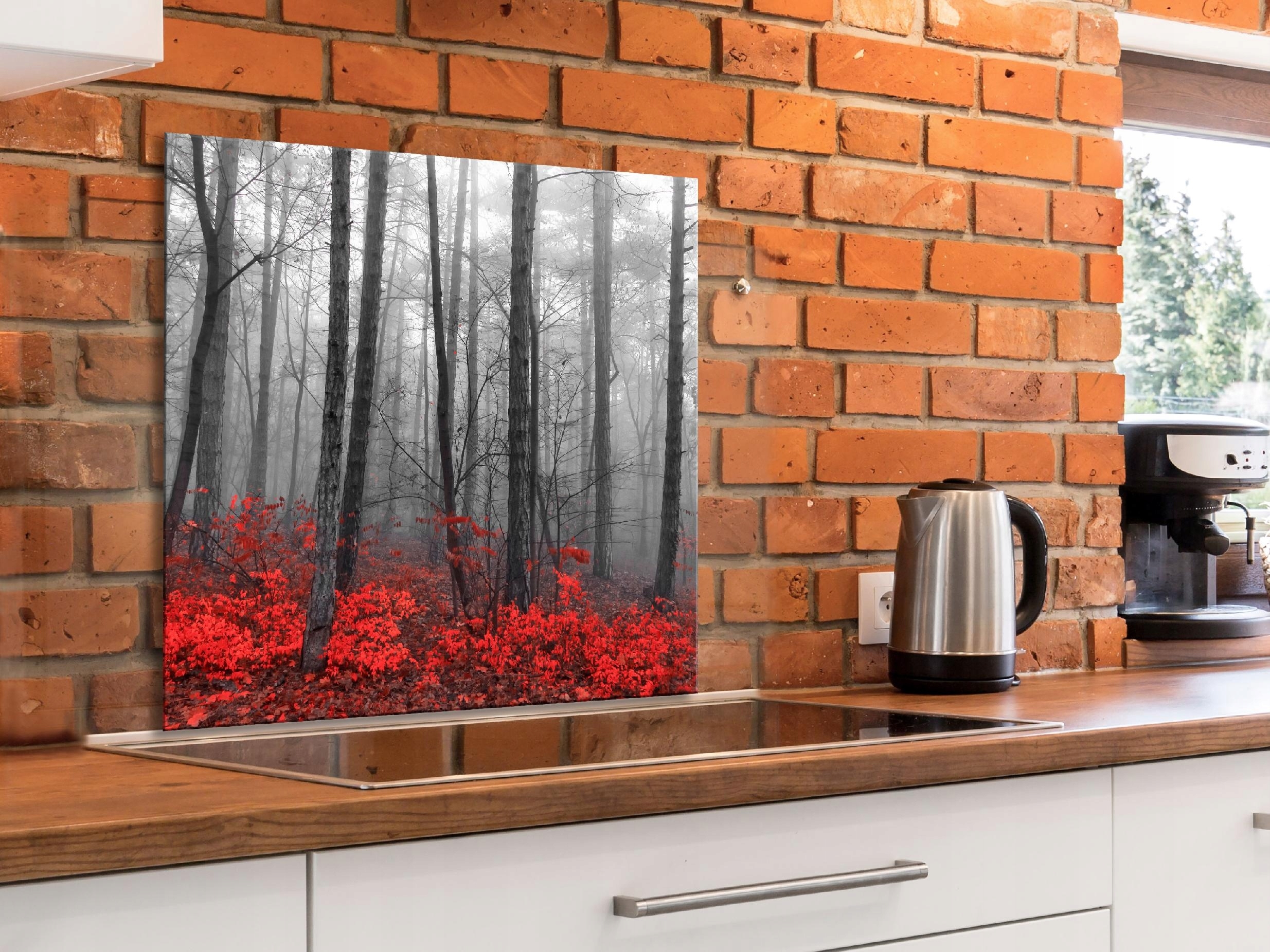 Skleněný Kuchyňský Panel 80x80 c-A-0171-aq-a