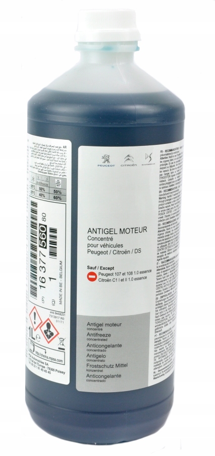

Psa Peugeot Citroen Płyn Koncentrat do Chłodnic 1L