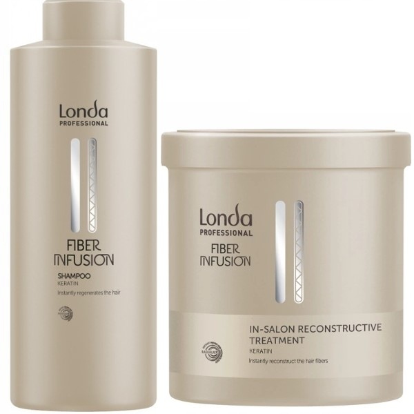 LONDA ZESTAW FIBER INFUSION szampon + maska