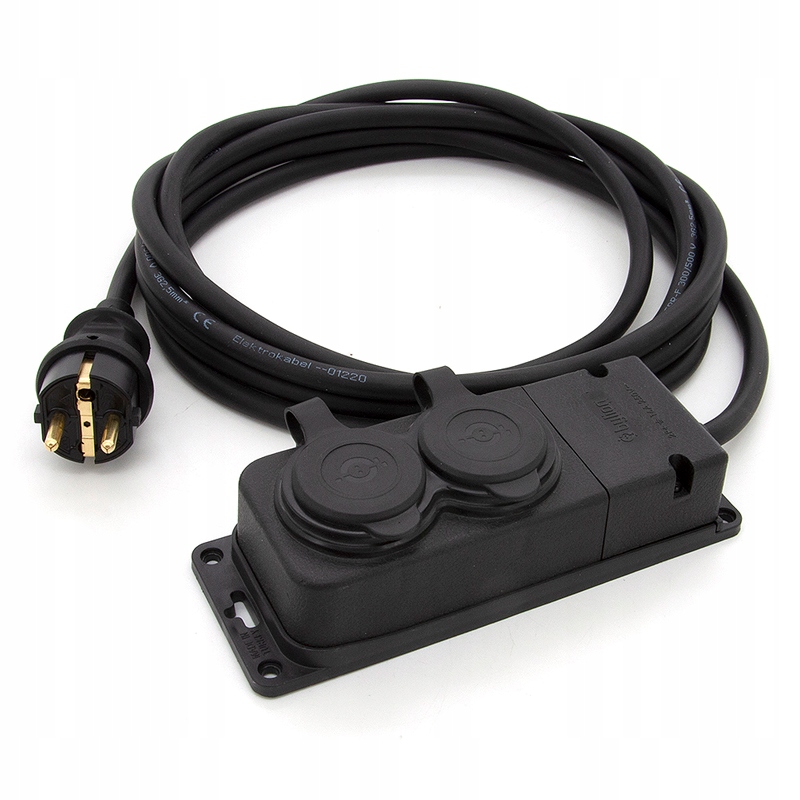 

Przedłużacz Budowlany 5M 3X1,5 230V IP44 Dwójnik