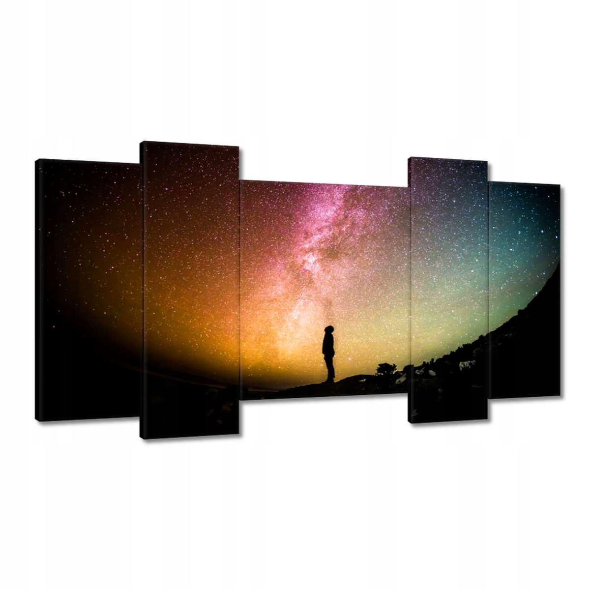 Obrazy 120x65 Mléčná dráha Galaxie