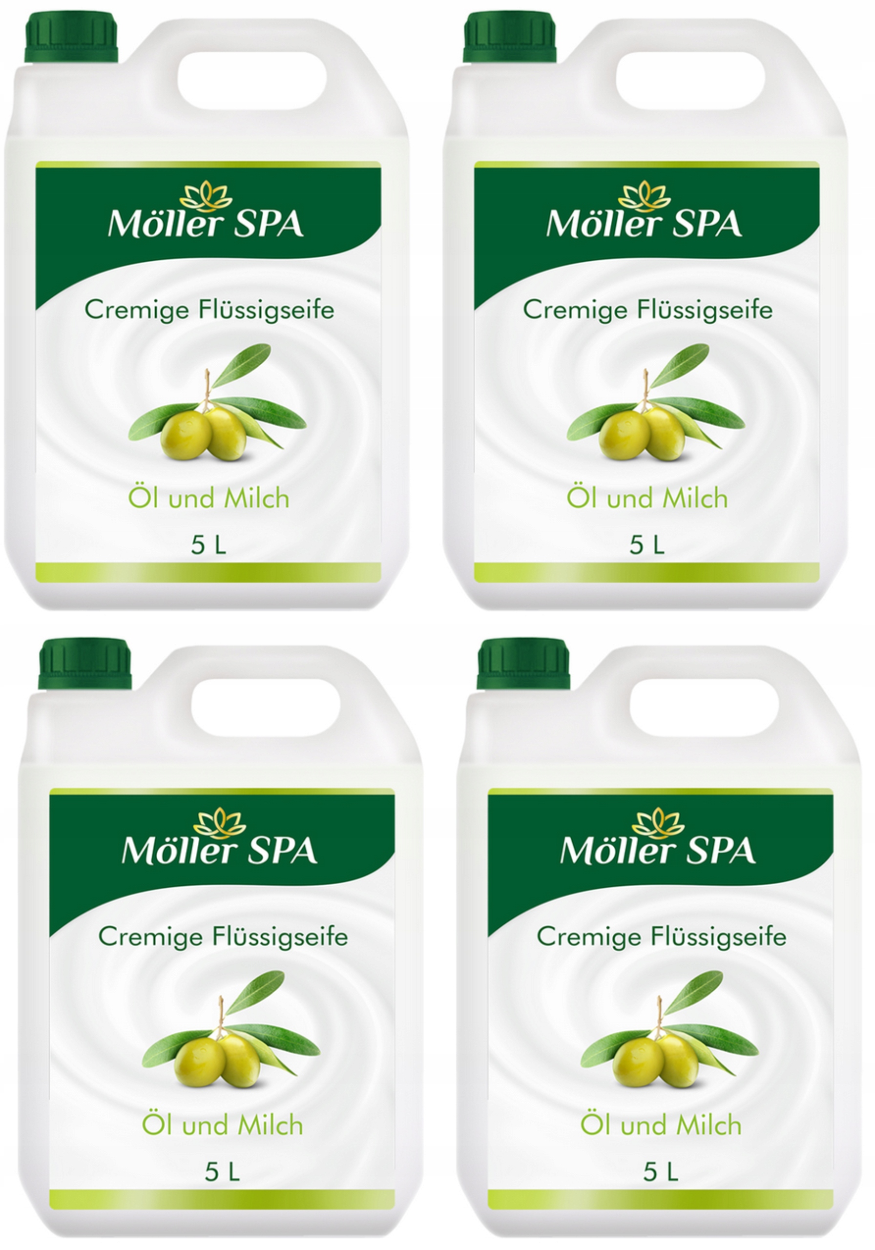 Levně Tekuté mýdlo krémové mléko & olej zásoba 20 l dobrá kvalita Den