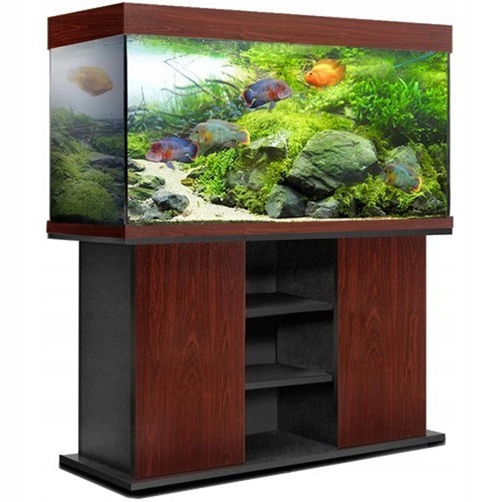 KOMODA POD AKWARIUM 120x50x70 PROSTA CZARNA +MATA+3gratisy Kolekcja akwariumsklep