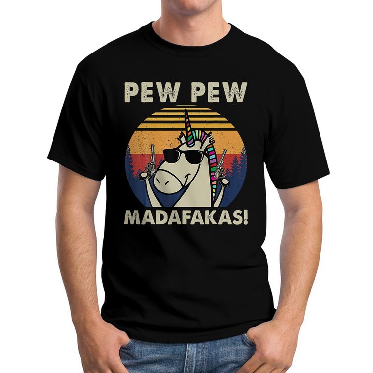 

Koszulka T-Shirt Pew Pew Madafakas Unicorn S