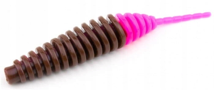 Guma Fishup Tanta 2 (5cm) 139 Earthworm/Hot Pink 9szt Ser Okonie I Pstrągi