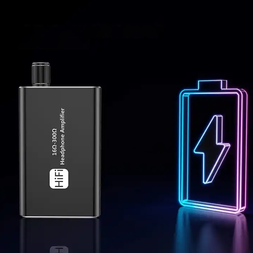 MINI PRZENOŚNY HIFI WZMACNIACZ SŁUCHAWKOWY WEJŚCIE I WYJŚCIE AUX 3,5 MM Marka bez marki