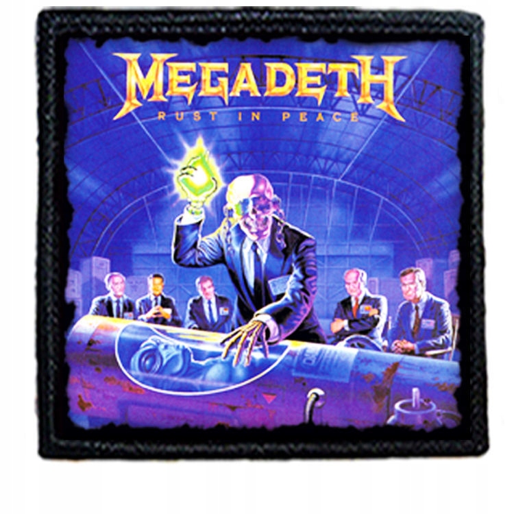 

Naszywka Megadeth 10 x 10 cm Dużo Wzorów!