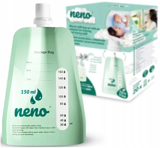 

Neno Woreczki Do Mrożenia Pokarmu Adapter 20szt