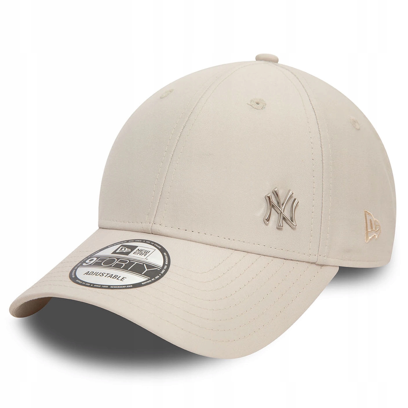 kšiltovka Ny New York Metal Logo Originální New Era Béžová