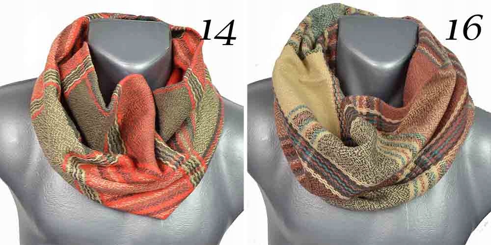 ELEGANCKI KOMIN Męski Kominek SZAL TUBA Długość (cm) 38 cm