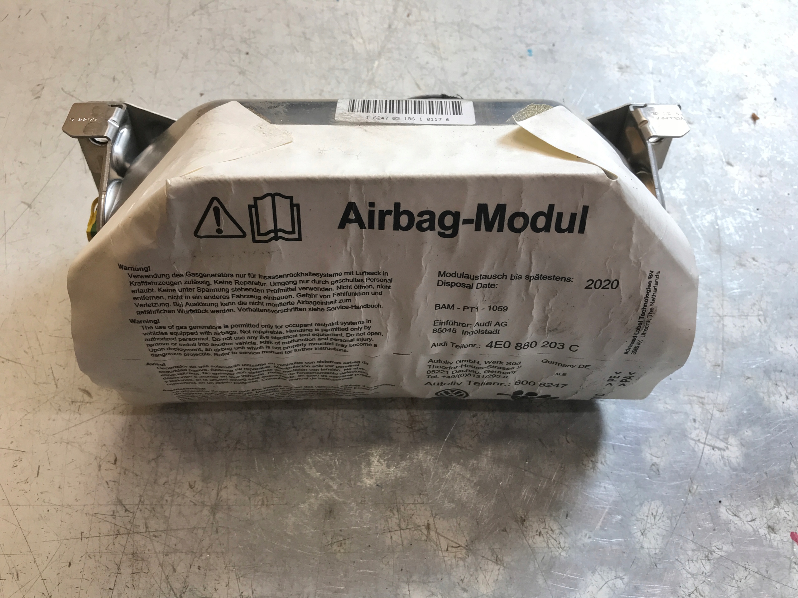 airbag airbag passeggeri AUDI A8 D3 4E0880203C