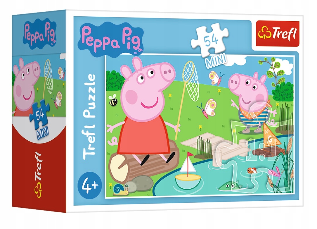 

Puzzle 54el Mini Świnka Peppa Trefl 19625