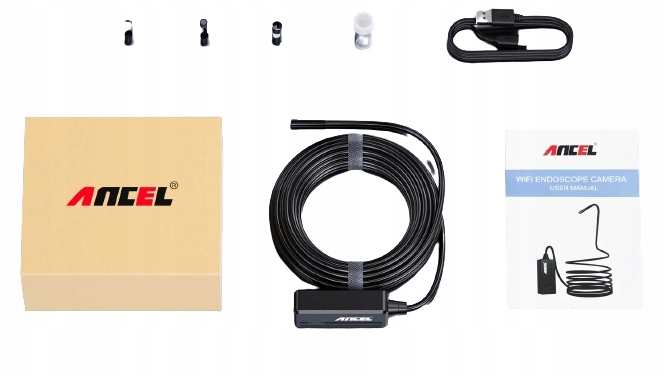 WiFi endoskopická kamera Ancel W655 10metrů Full Hd