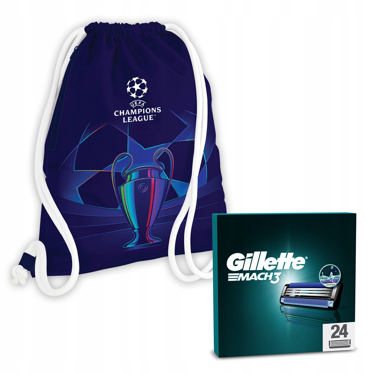 Gillette Mach3 Ostrza wymienne do maszynki do golenia, 24 szt Ucl