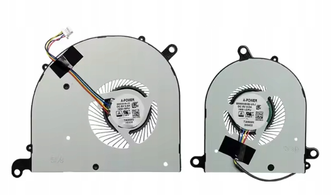 Ventilátor Cpu Gpu Komplet Msi PS63 8M 8RC MS-16S3 BS5005HS-U3J A-power