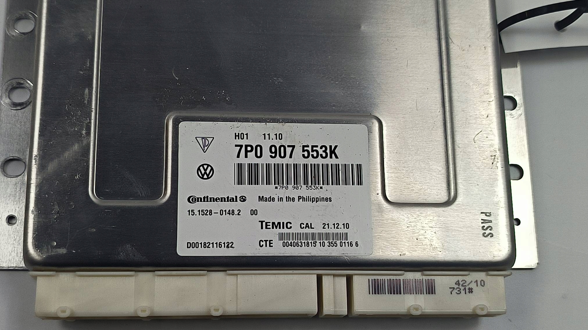 Module 7P0907553K PORSCHE CAYENNE II 7P5 92A