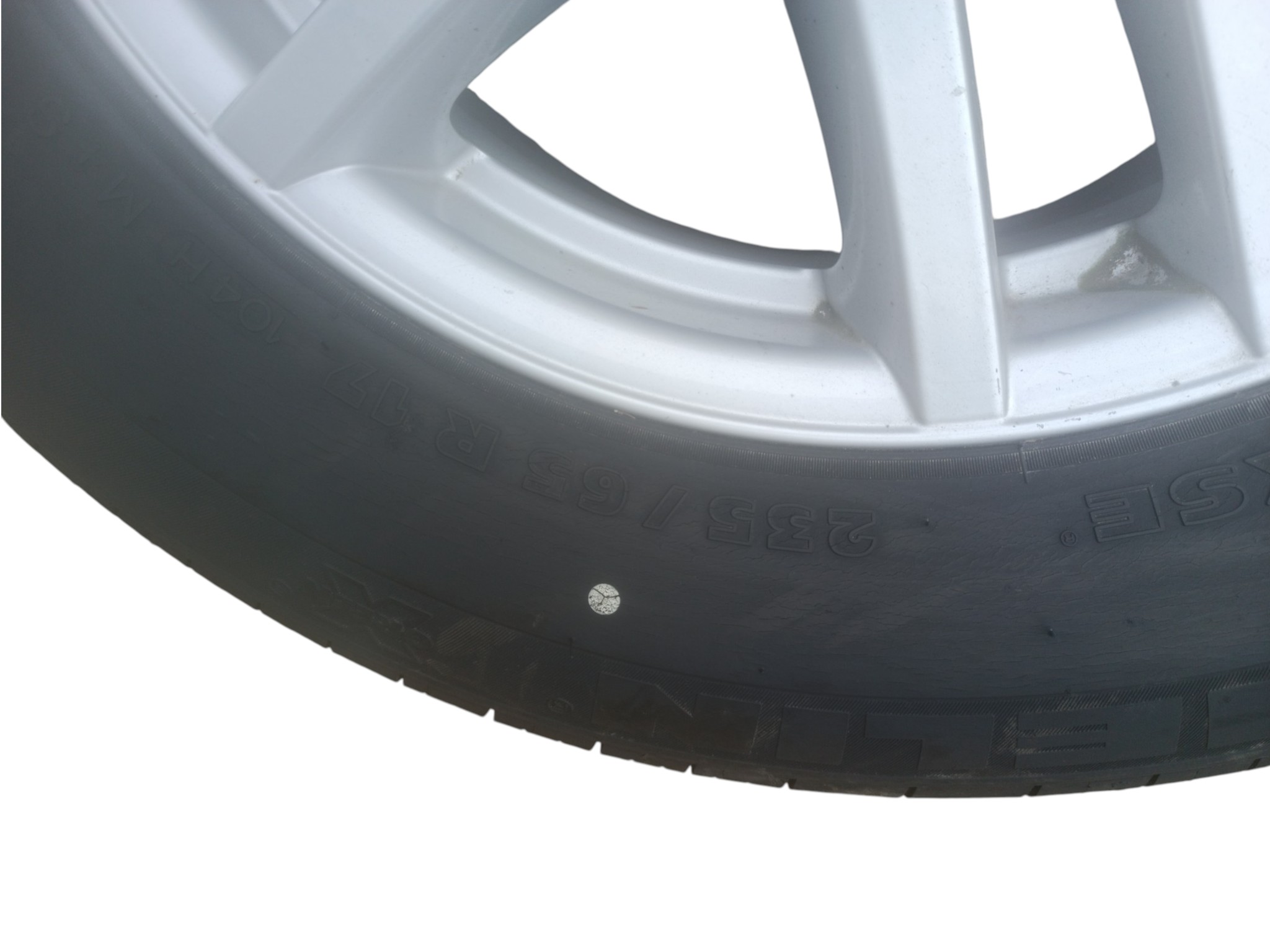 wheel spare spare tyre BMW X5 E53 R17