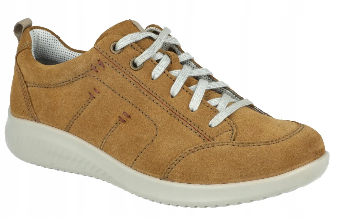 Polobotky Jomos 857305 tuhost K boty na široké nohy haluks hnědá R41