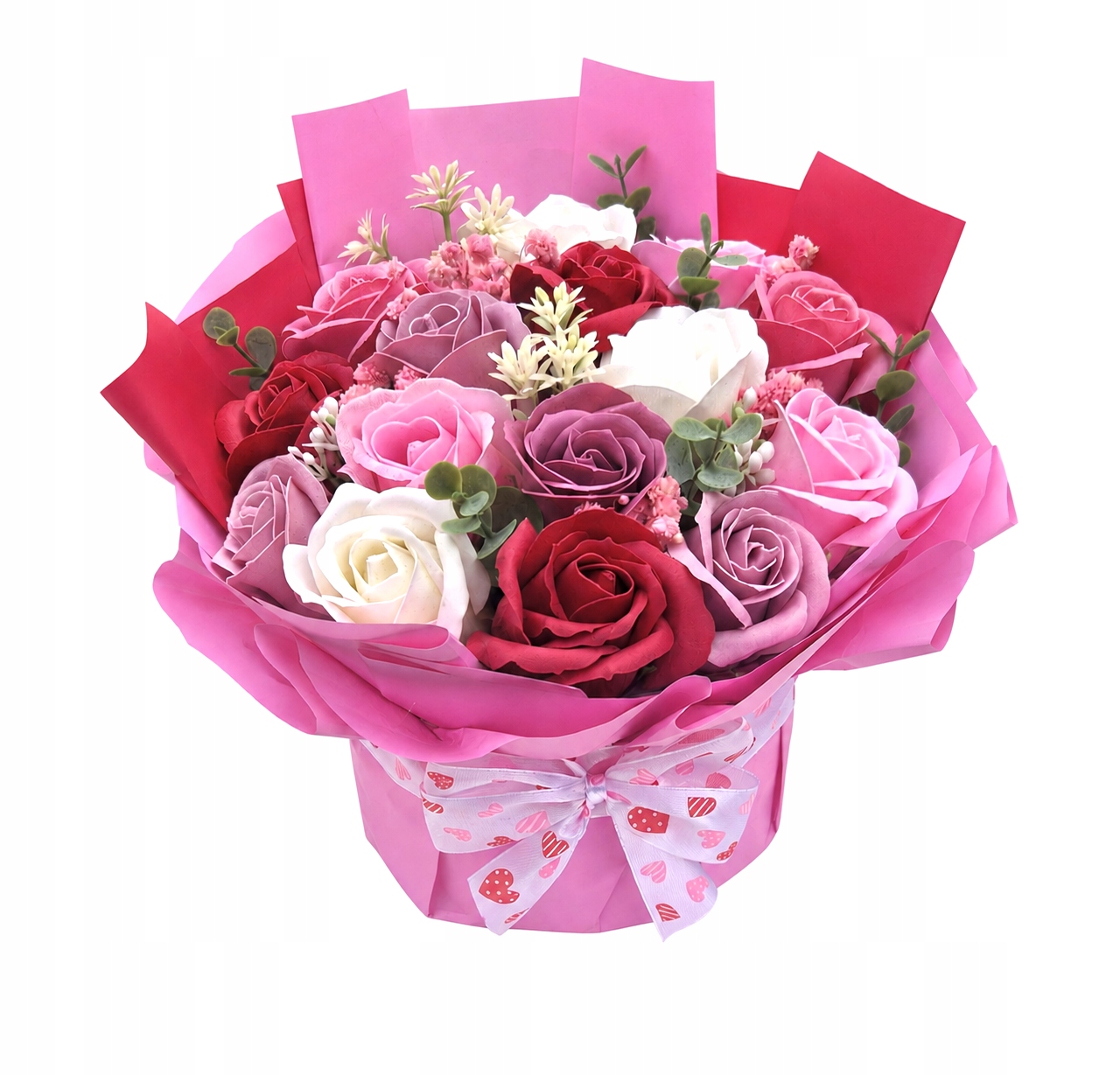 Flower Box róże Mydlane upominek Dla Wychowawczyni dla kobiety