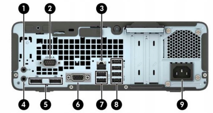 Zestaw komputerowy HP ProDesk 600 G4 SFF i5 16GB 256SSD 11 Pro + Monitor 24 Pojemność dysku 256 GB