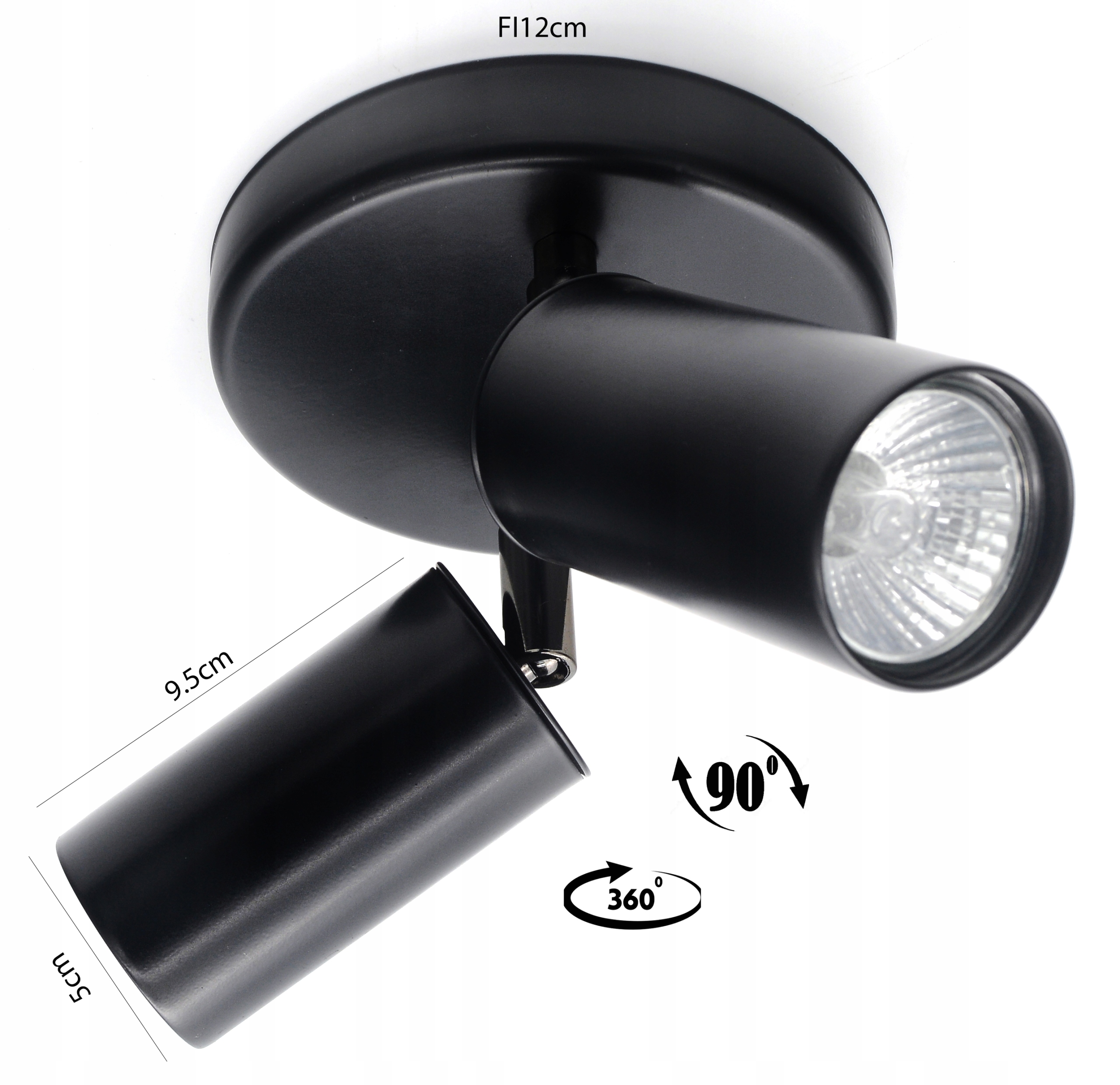 LAMPA ŻYRANDOL PLAFON KINKIET HALOGEN LED GU10 REFLEKTOR REGULOWANY Marka Adex