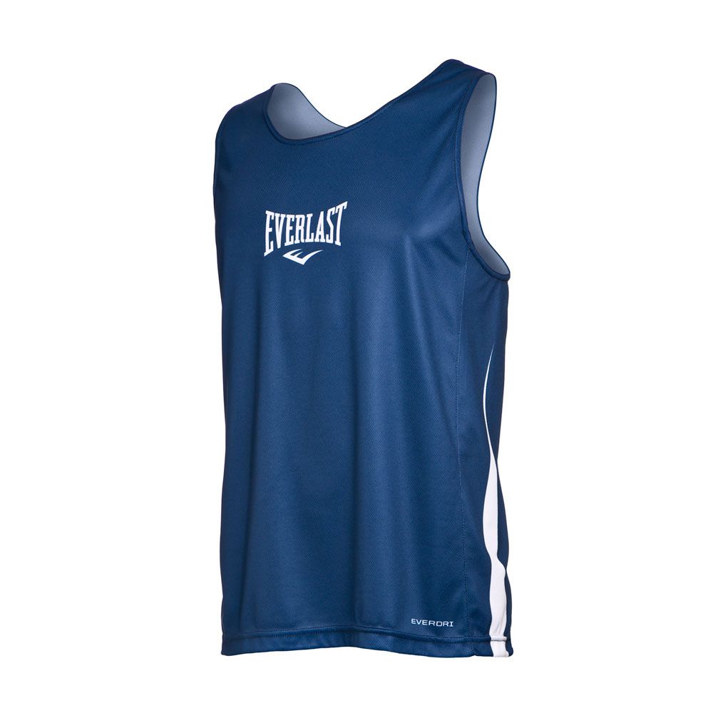 Everlast boxerský dres bez rukávů Amateur Competition Jersey Blue-l