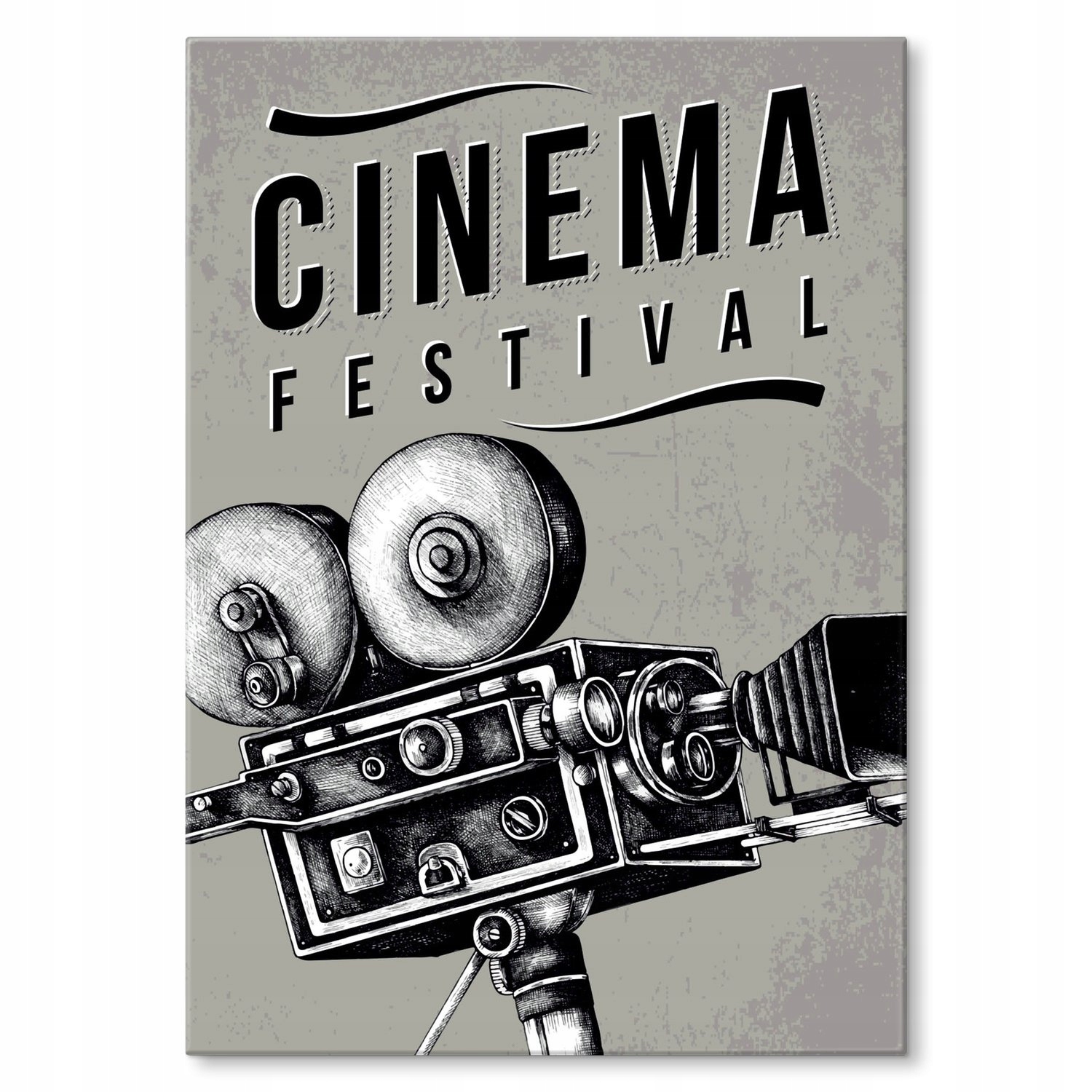 Kovový plakát Cinema festival Dárek 22 x 31 cm