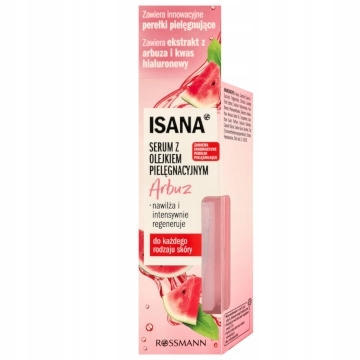 ISANA Serum Nawilżające Arbuz + Kwas Hialuronowy 30ml