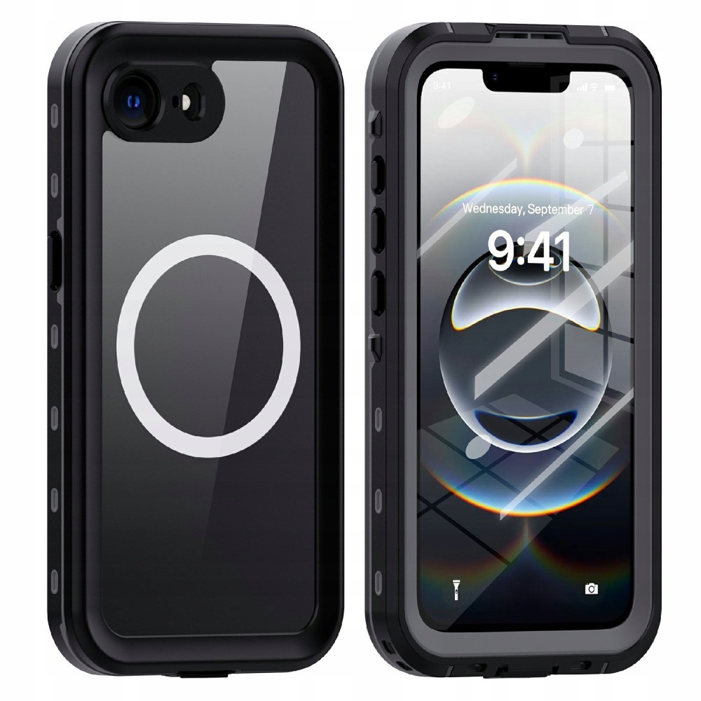 Pouzdro Vodotěsné 360 IP68 Pro Iphone 17e 16e Pancerne Magsafe Vodotěsné