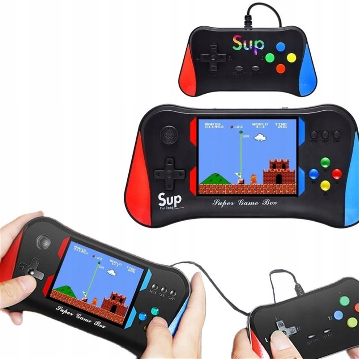 Konsola do gier Retro Game Pad 500 GIER TV Game PAD Przenośny mini