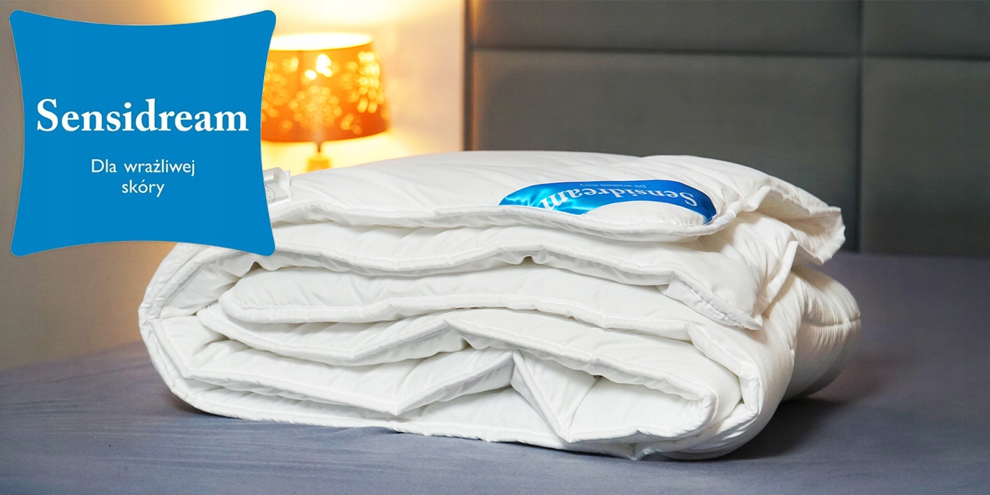 Antyalergiczna kołdra CAŁOROCZNA 100x160 cm Szerokość produktu 160 cm