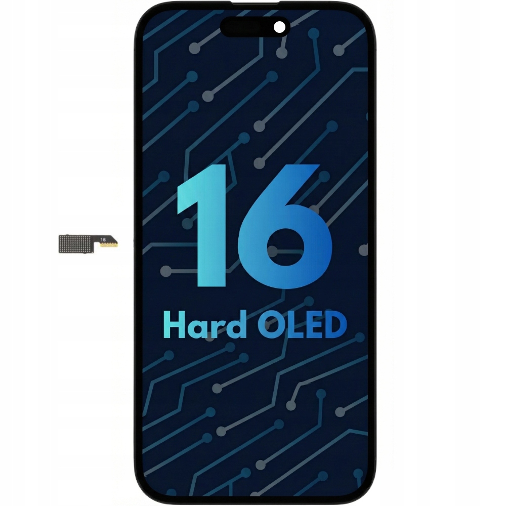 LCD displej pro iPhone 16 Náhradní Hard Oled těsnění