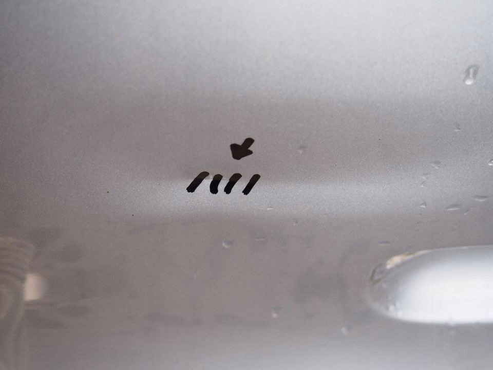 Volkswagen Polo 02-05r boot door rear VW
