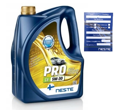 Olej Neste Pro C4 5W30 4L C4 Zawieszka