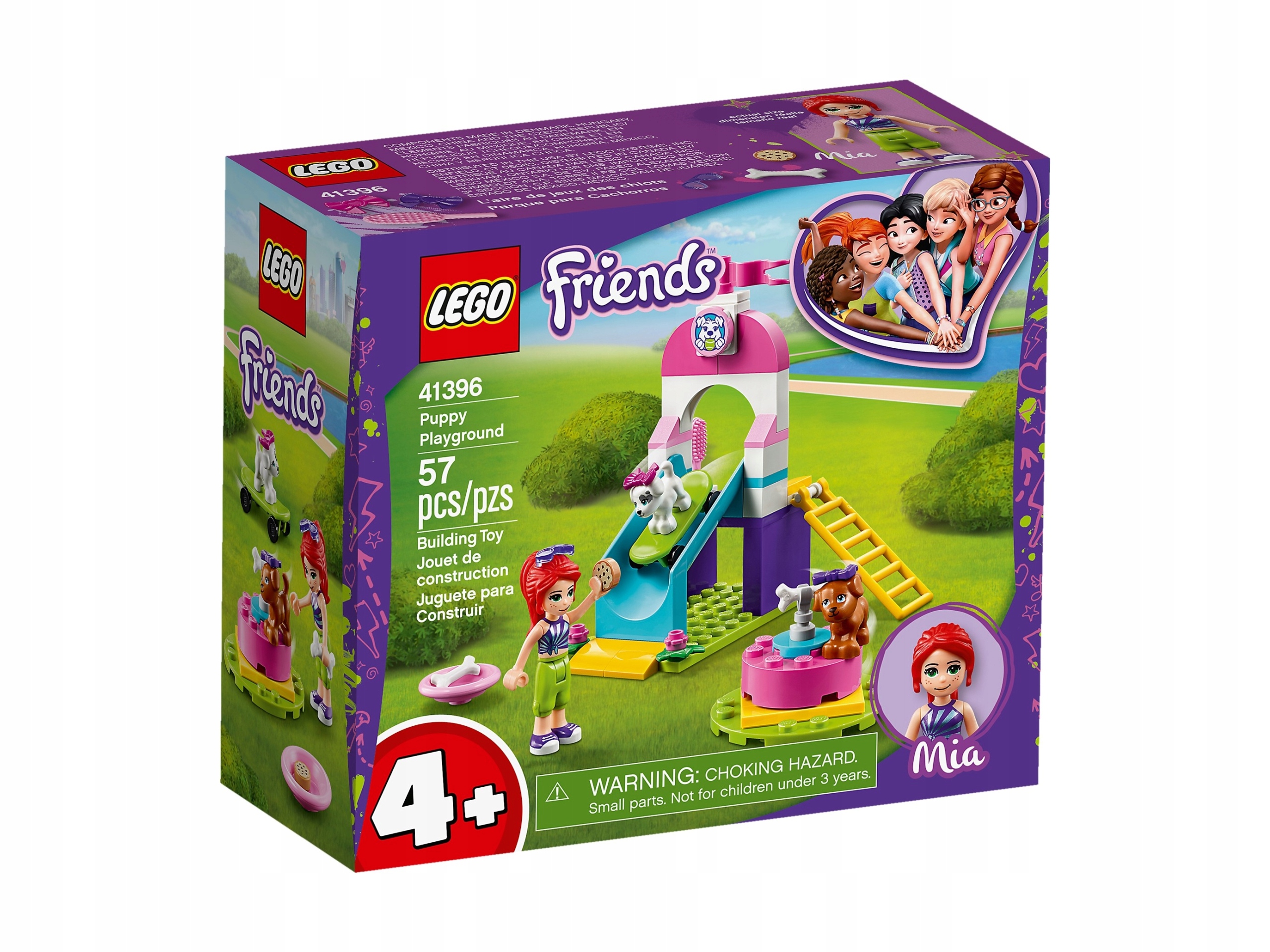 Lego Friends 41396 Plac zabaw dla piesków Nowe