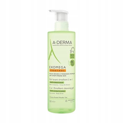 

A-derma Exomega Żel emolient do mycia 2w1, 500ml