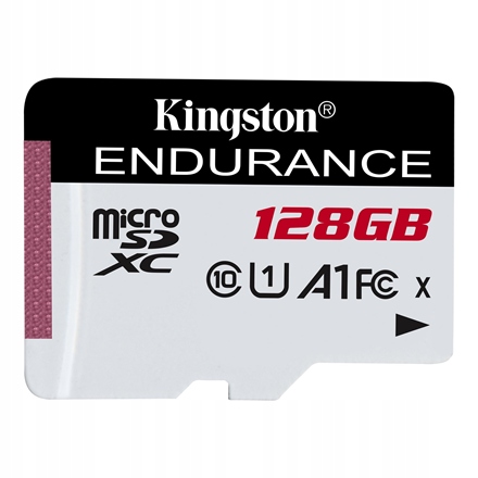 Kingston Micro Sd 128 Gb Endurance 95R, klasa 10, prędkość 95 MB/s