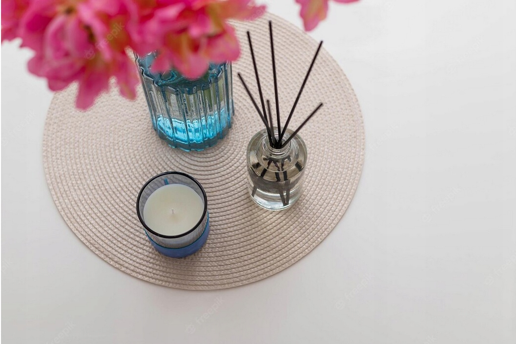 Patyczki rattanowe z włókna 22cmx4mm czarne 24szt Rodzaj dyfuzor z patyczkiem