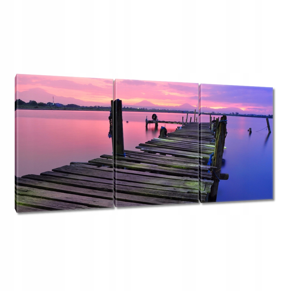 

Obrazy 120x60 Pomost z desek