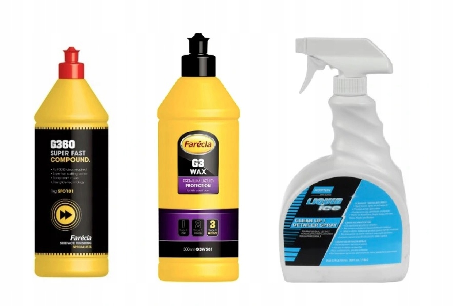 FARECLA G3 360 SUPER FAST 500G +G3 Wax LIQUID ICE