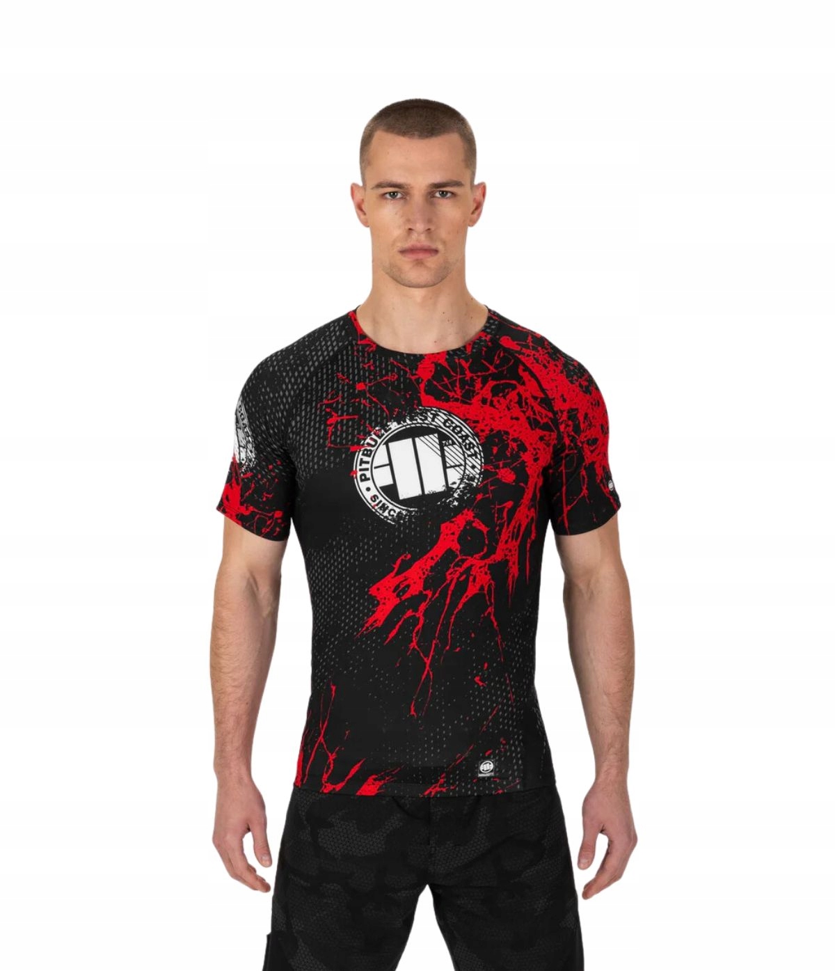 PITBULL RASHGUARD BLOOD DOG 2 CZARNY L